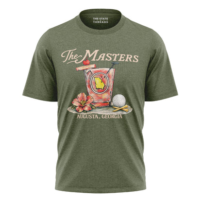 Augusta Georgia Masters Golf Azalea Shirt