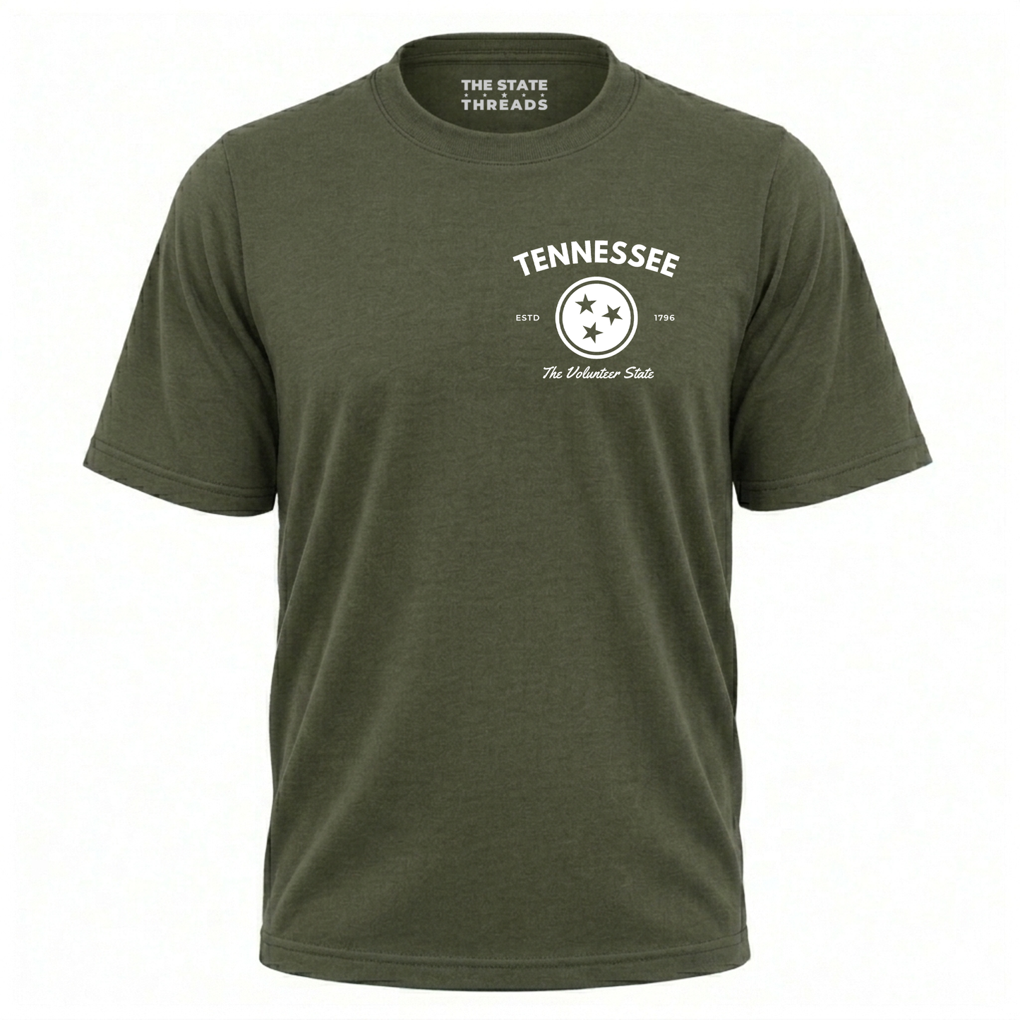 Tennessee Tri-Star Volunteer State Minimalist Shirt