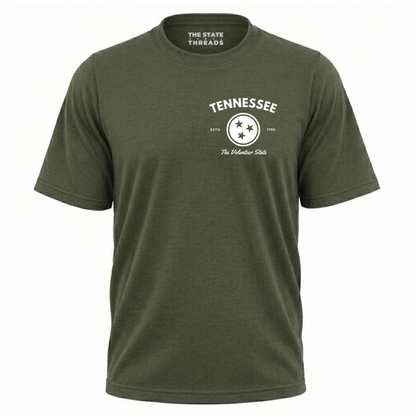 Tennessee Tri-Star Volunteer State Minimalist Shirt