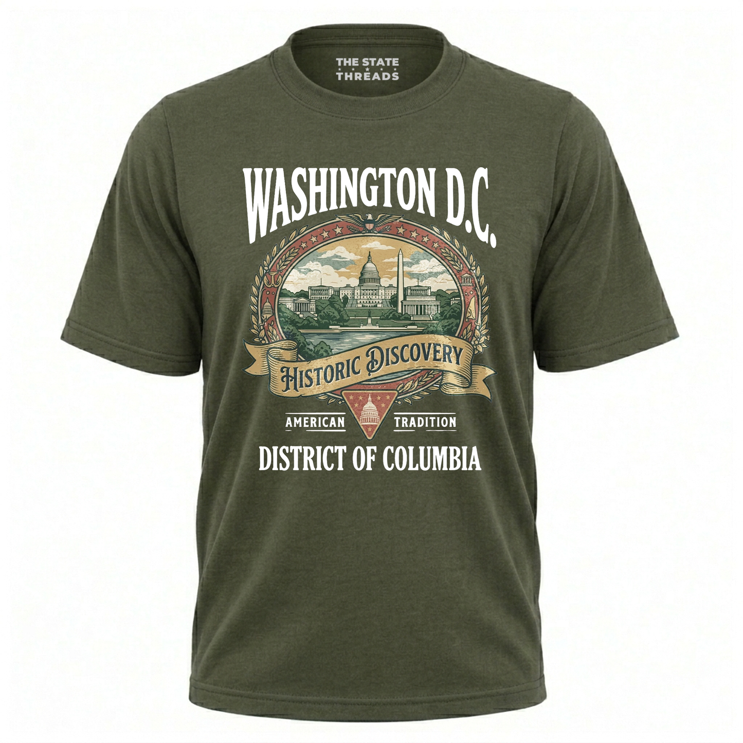 Washington DC Historic Discovery American Tradition Shirt