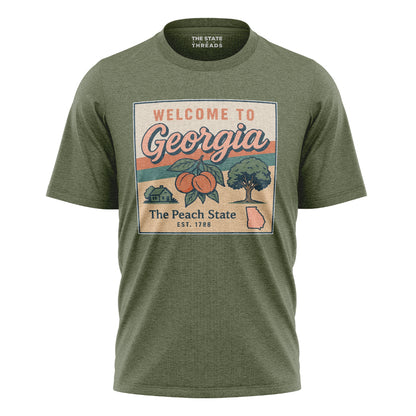 Georgia Peach State Welcome Vintage Shirt