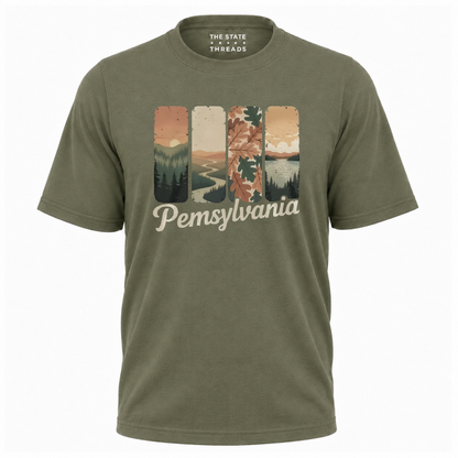 Pennsylvania Nature Scenic Landscape State Pride Shirt
