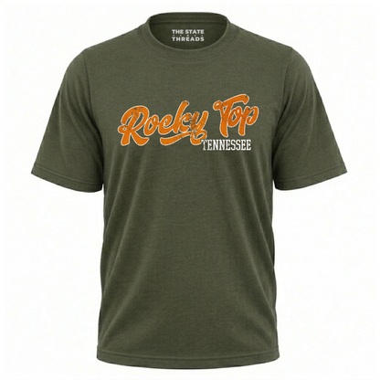 Tennessee Rocky Top Vintage Script Game Day Shirt