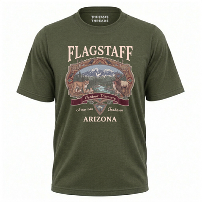 Flagstaff Arizona Mountain Wildlife Outdoor Discovery Shirt