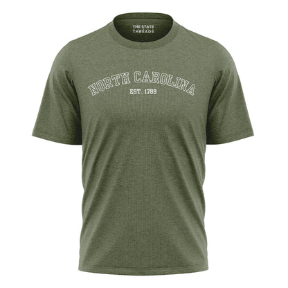 North Carolina EST 1789 Varsity Style Shirt