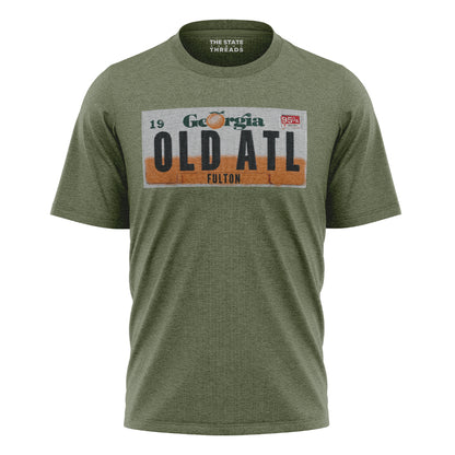 Old ATL Georgia Peach License Plate Vintage Shirt