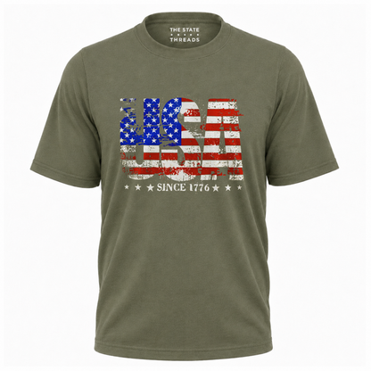 America USA Since 1776 Patriotic Flag Shirt