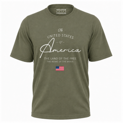 United States America Land Of The Free Shirt