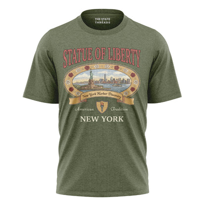 New York Statue of Liberty Vintage 90s Shirt