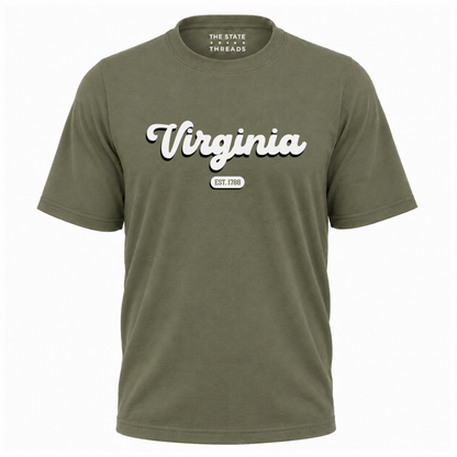 Virginia Vintage Style Retro State Pride Shirt
