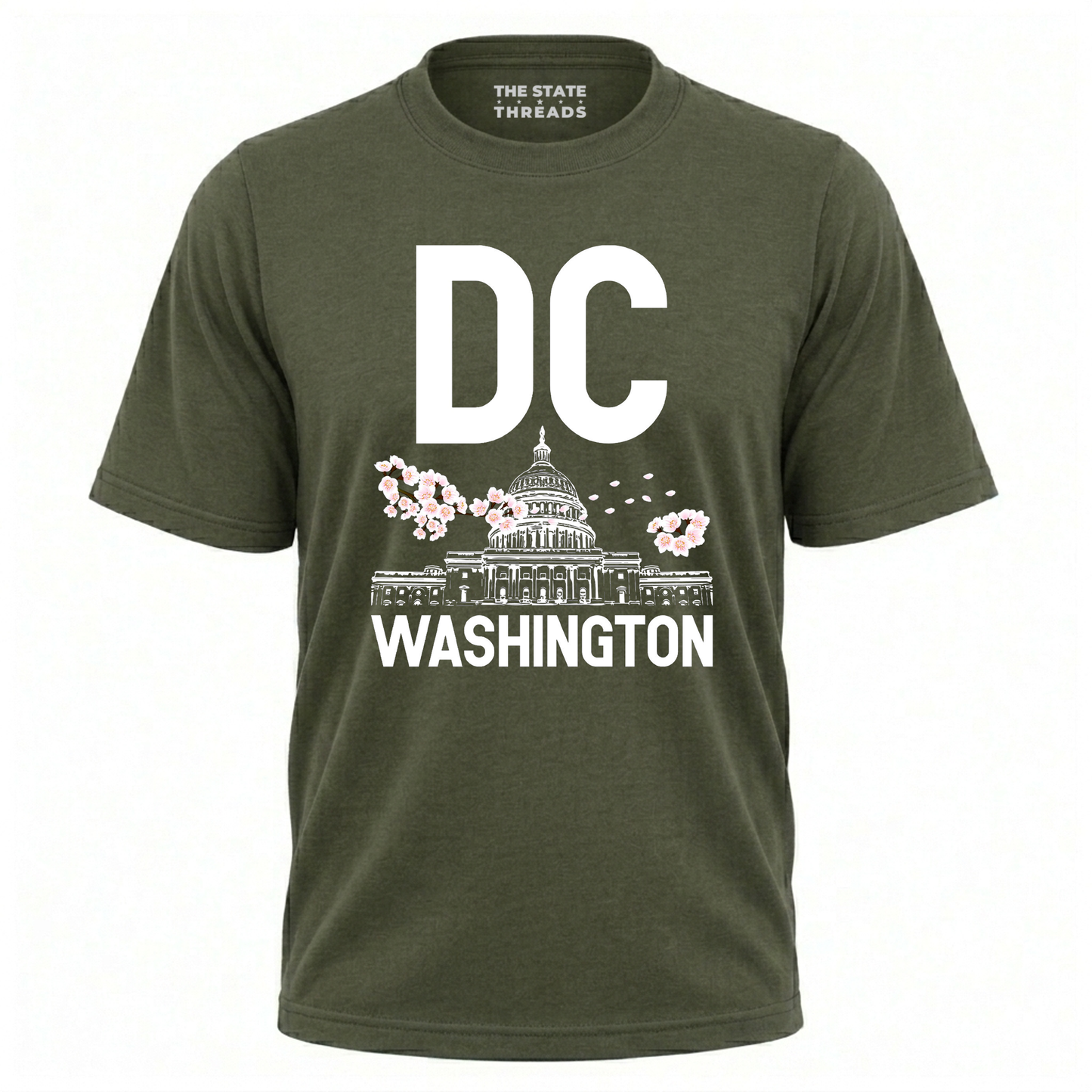 Washington DC Cherry Blossom Capitol Vintage Shirt