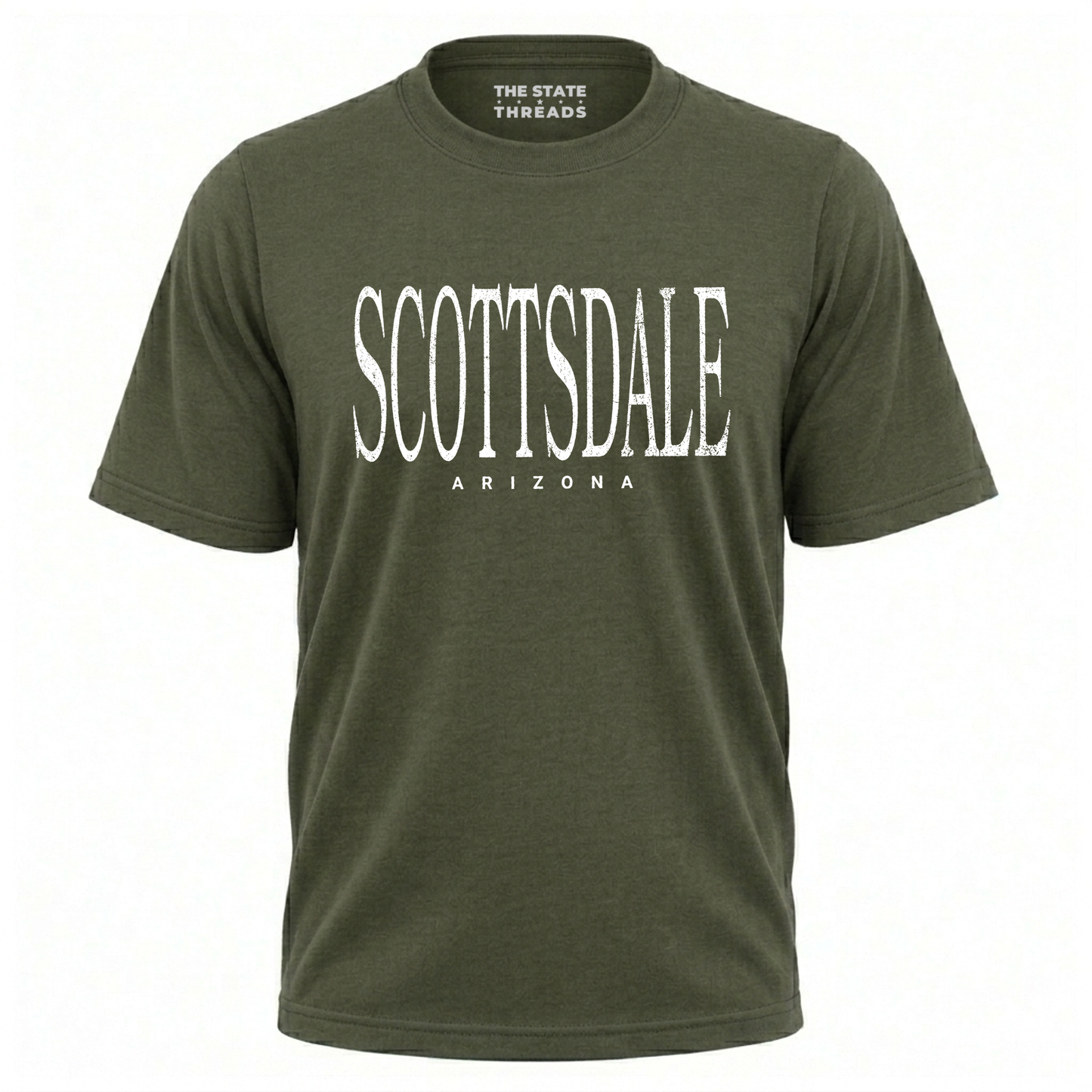 Scottsdale Arizona Retro College Font Shirt