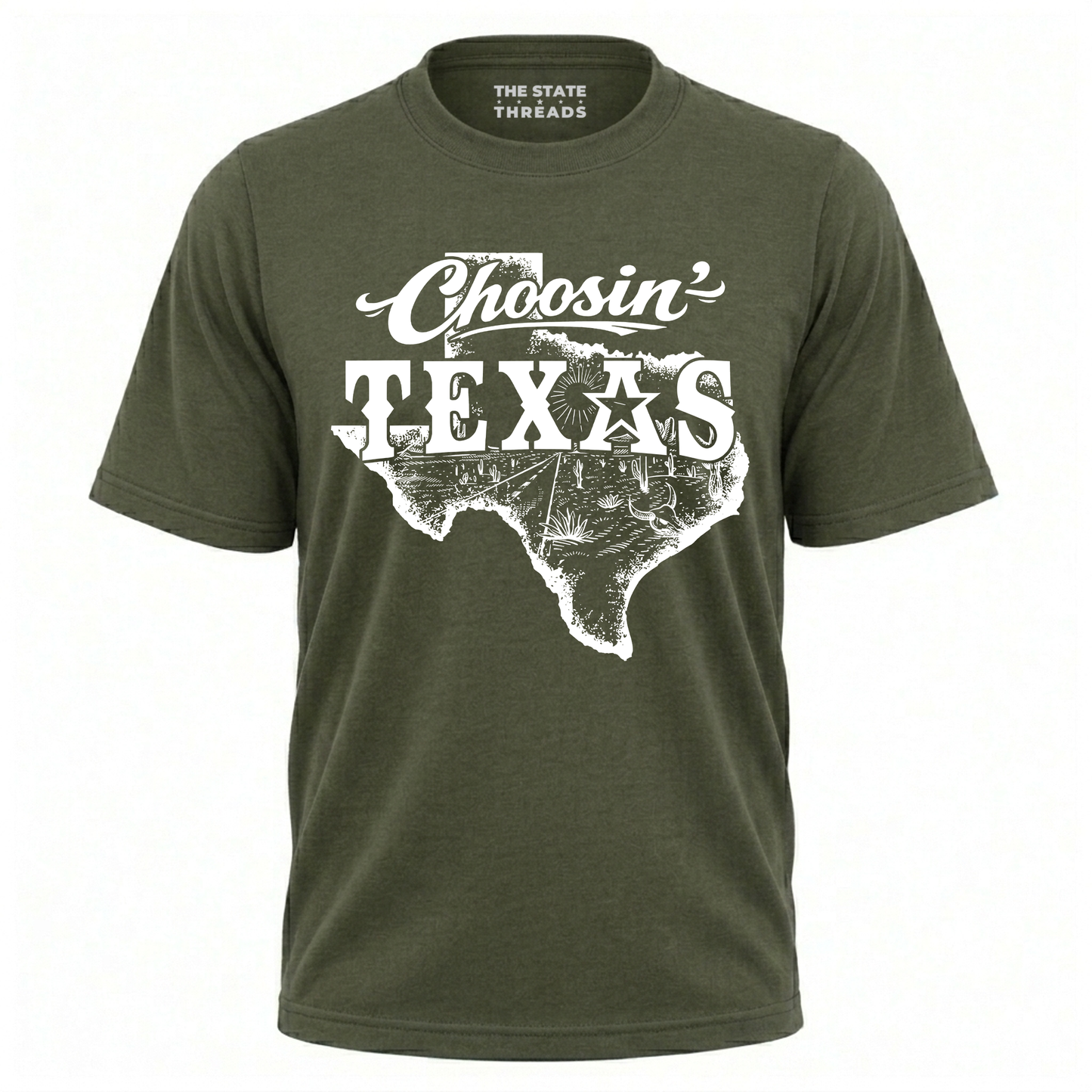 Choosin' Texas Lone Star State Graphic Shirt