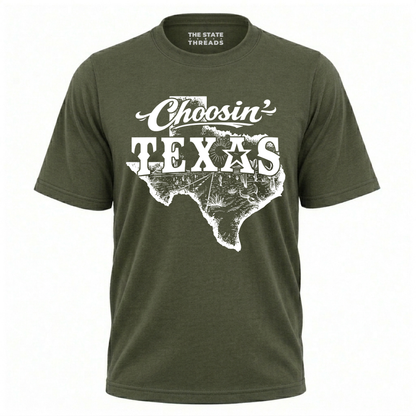Choosin' Texas Lone Star State Graphic Shirt