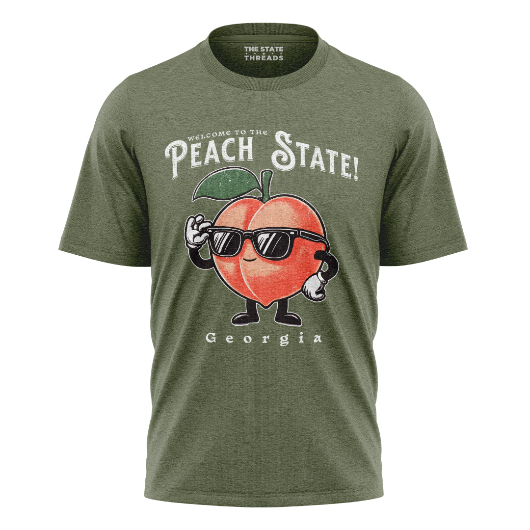 Welcome to Georgia Peach State Fun Shirt