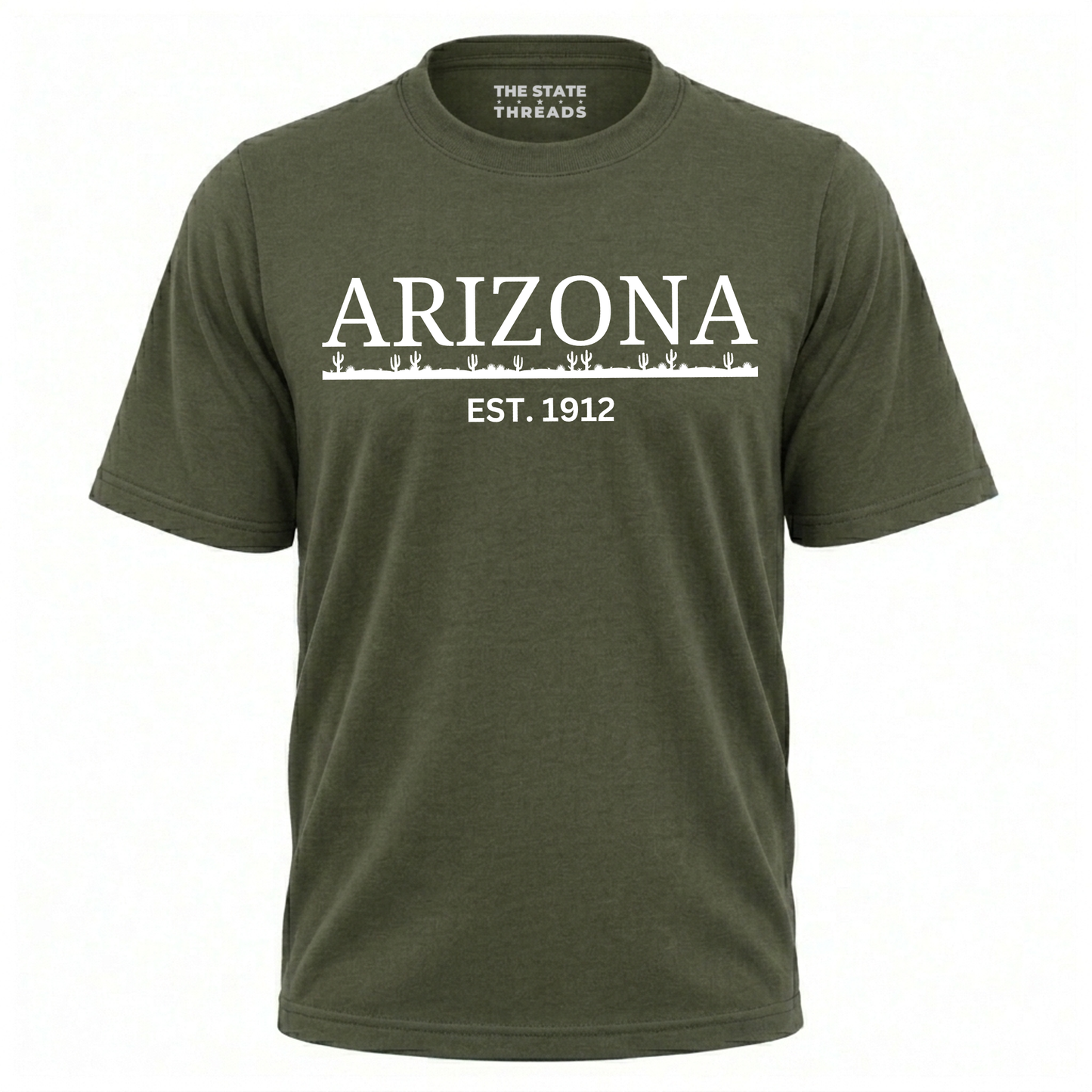 Arizona Est 1912 Cactus Horizon Desert Shirt