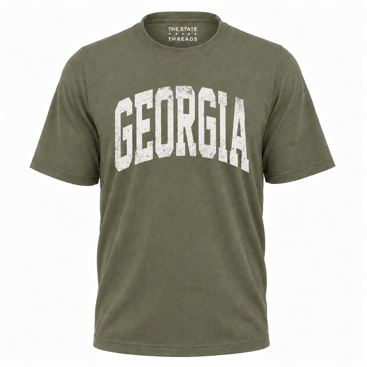 Georgia Bold Distressed Varsity State Pride Shirt