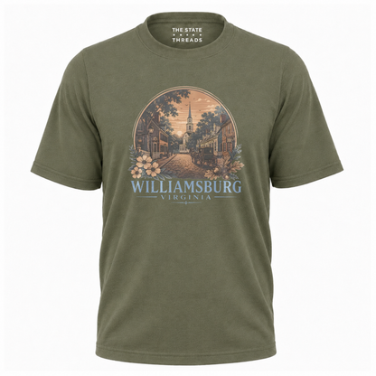 Virginia Williamsburg Colonial Historic Vintage Shirt