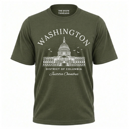 Washington DC Capitol Building Travel Souvenir Shirt