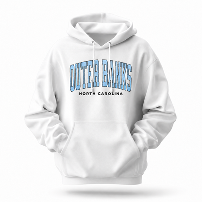 Outer Banks North Carolina Collegiate Arch Hoodie