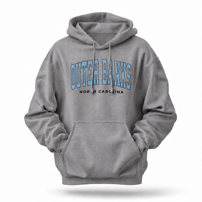 Outer Banks North Carolina Collegiate Arch Hoodie