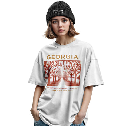 Georgia Sweet Air Long Afternoons Southern Heritage Shirt
