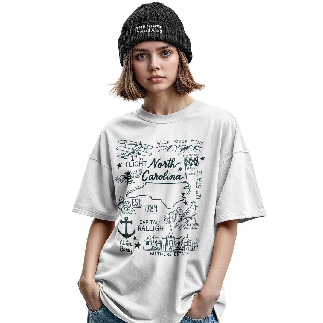 North Carolina Illustrated State Shirt