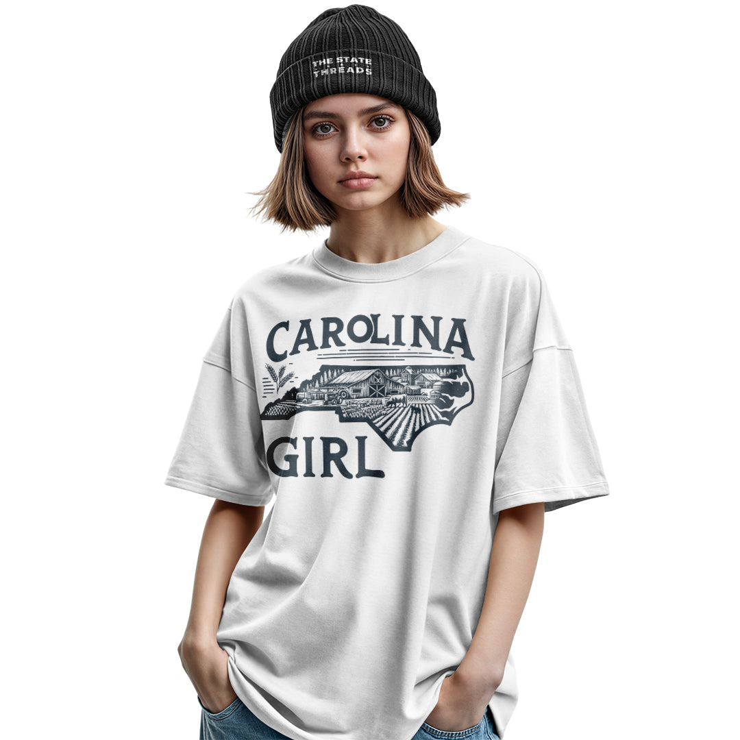 Carolina Girl North Carolina Farm Country Western Shirt