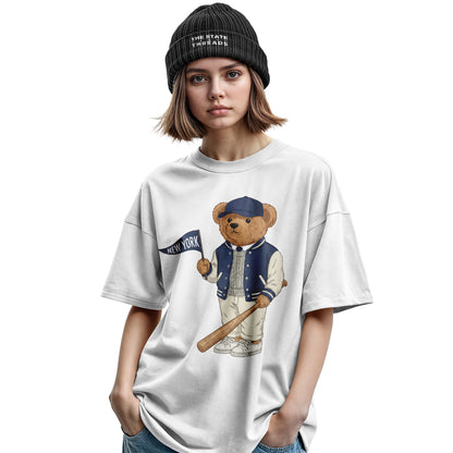 New York Baseball Bear Shirt