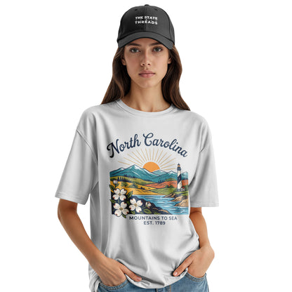 North Carolina Mountains to Sea Shirt