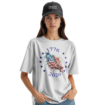 USA Flag 250 Anniversary Shirt