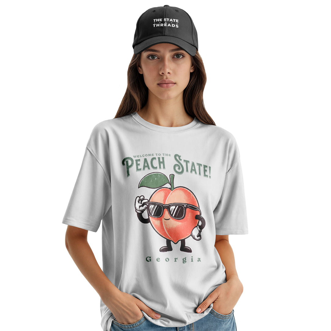 Welcome to Georgia Peach State Fun Shirt