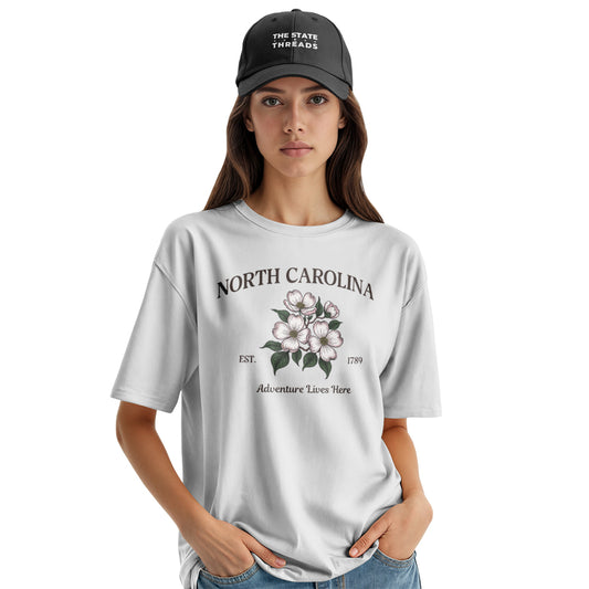 North Carolina Dogwood Flower Shirt