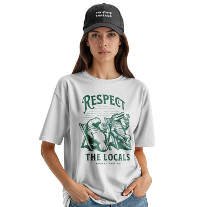 Florida Everglades Respect The Locals Wildlife Shirt