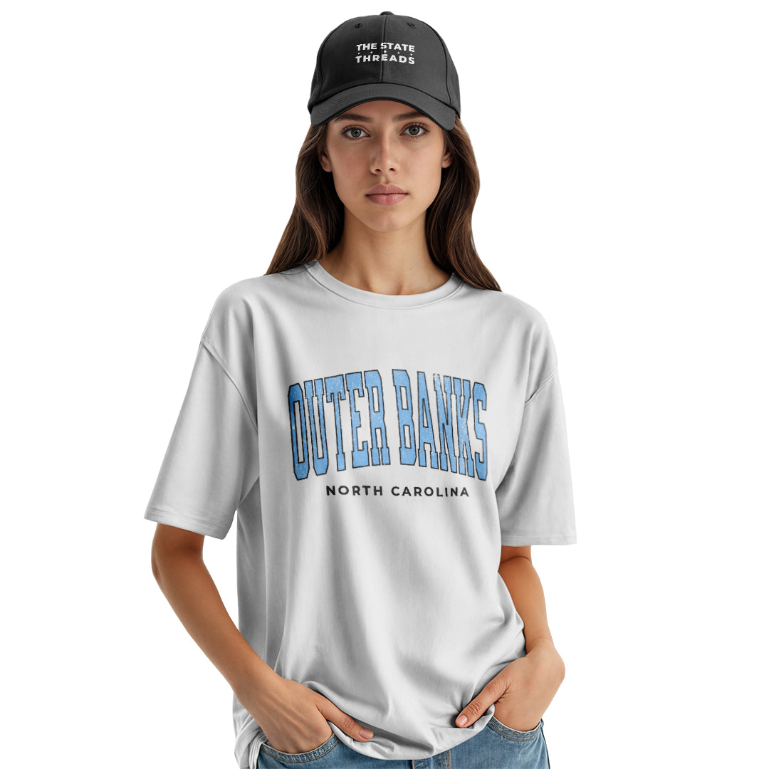 Outer Banks North Carolina OBX Varsity Beach Shirt