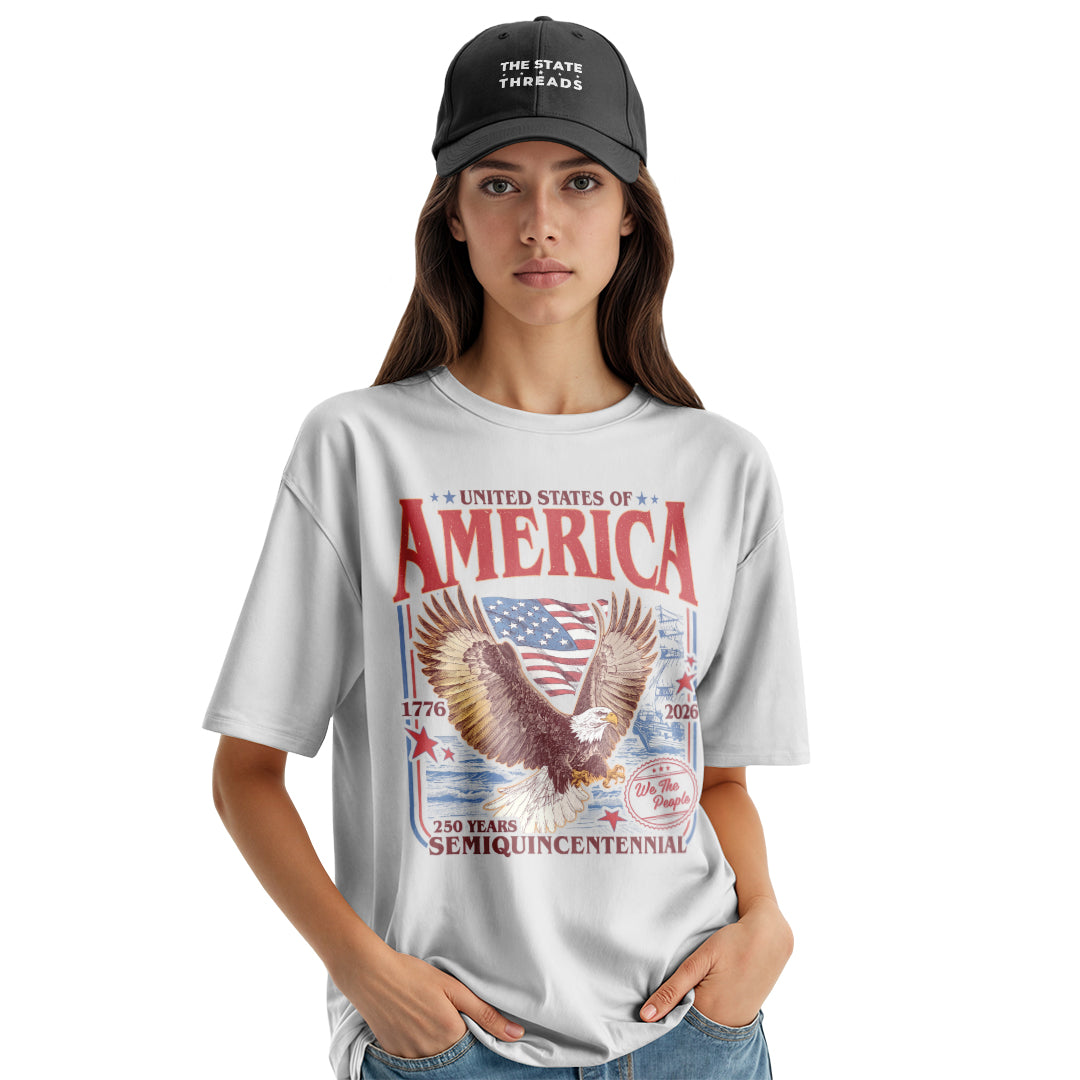 America 250 Years Semiquincentennial Eagle Shirt