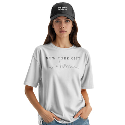 New York City Minimalist Skyline Shirt