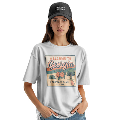 Georgia Peach State Welcome Vintage Shirt