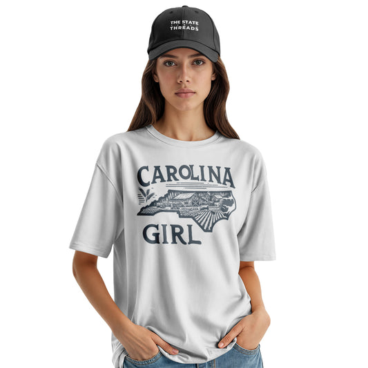 Carolina Girl North Carolina Farm Country Western Shirt