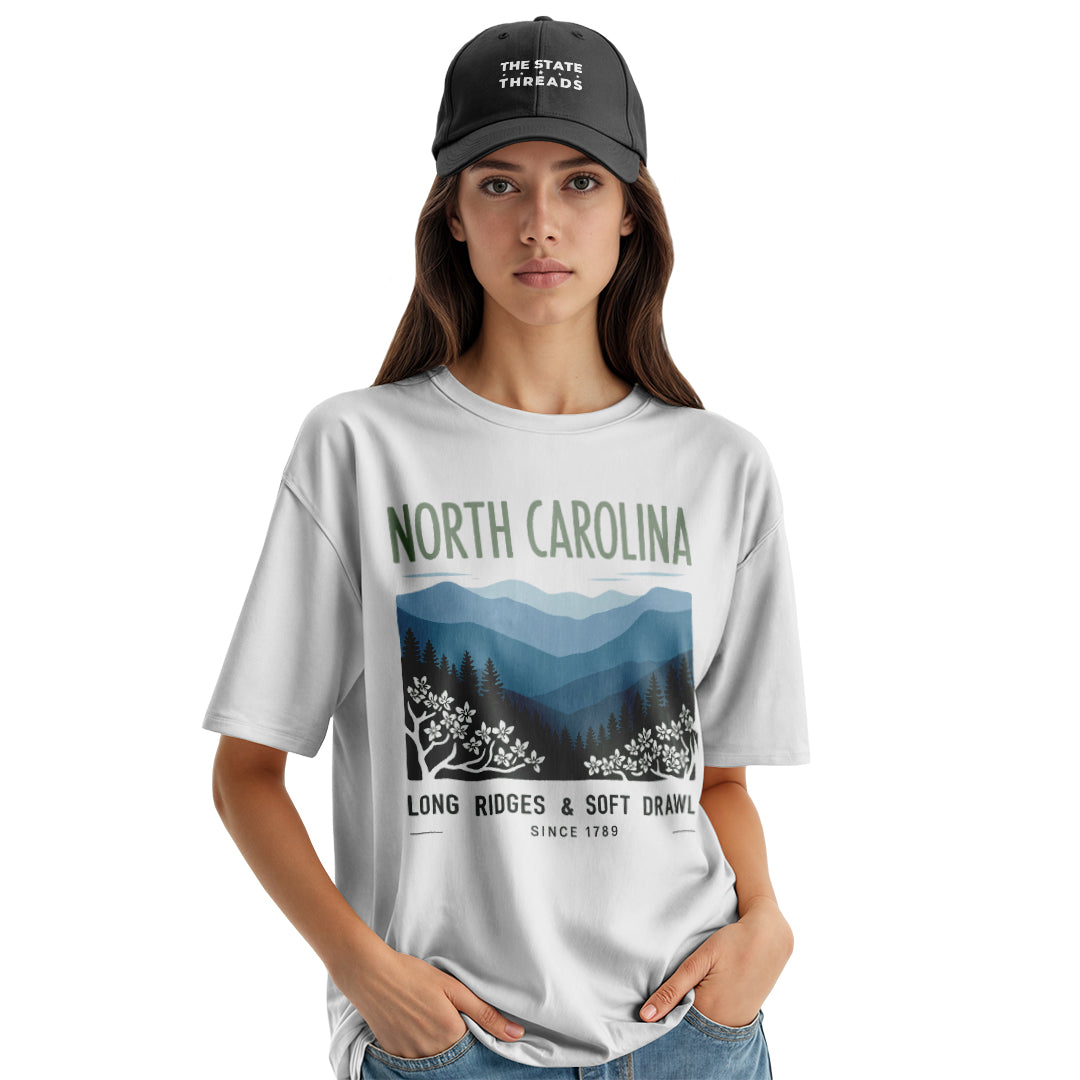 North Carolina Blue Ridge Long Ridges Soft Drawl Shirt