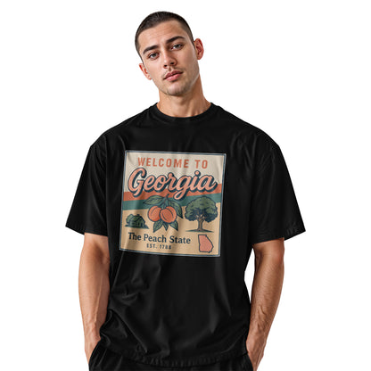 Georgia Peach State Welcome Vintage Shirt