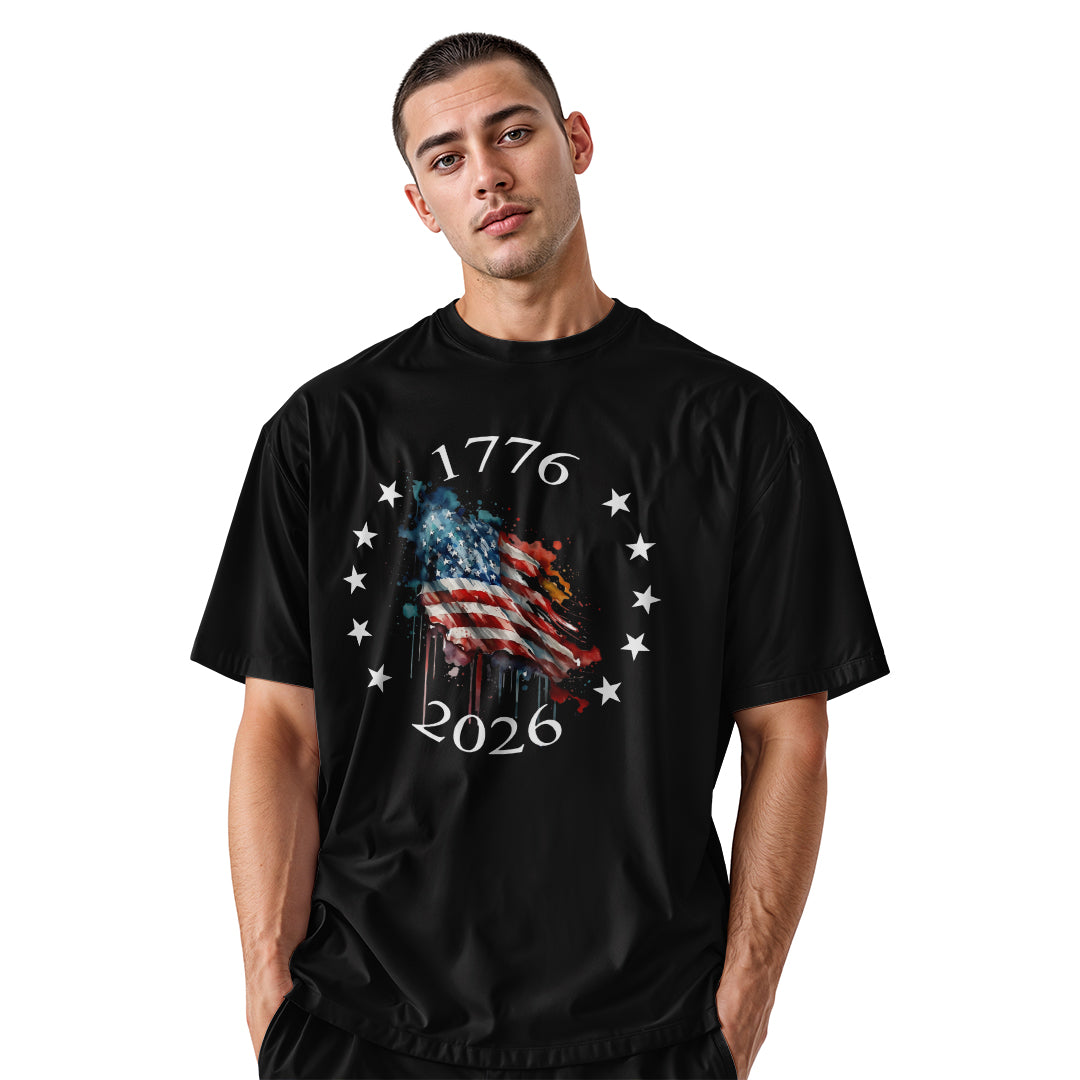 USA Flag 250 Anniversary Shirt