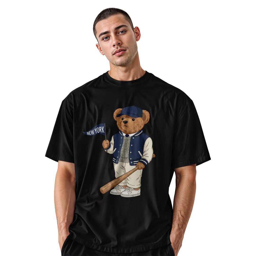 New York Baseball Bear Shirt
