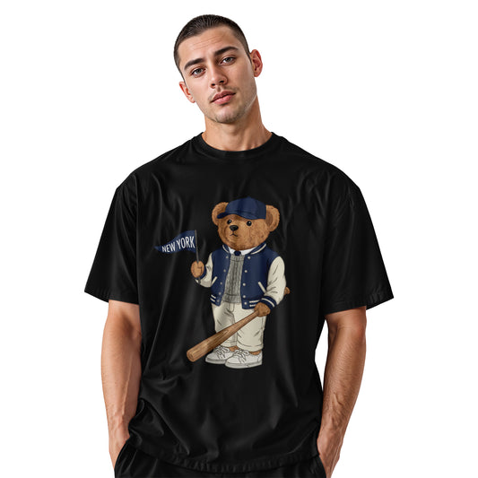New York Baseball Bear Shirt