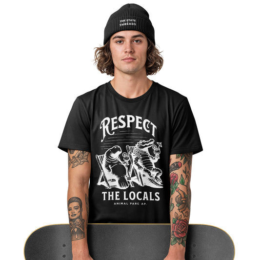 Florida Everglades Respect The Locals Wildlife Shirt