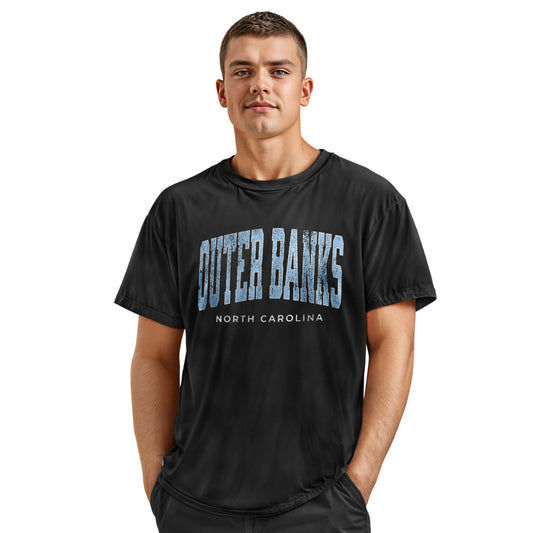 Outer Banks North Carolina OBX Varsity Beach Shirt