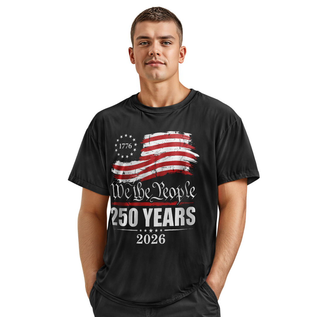 We The People 250 Years America Anniversary Shirt