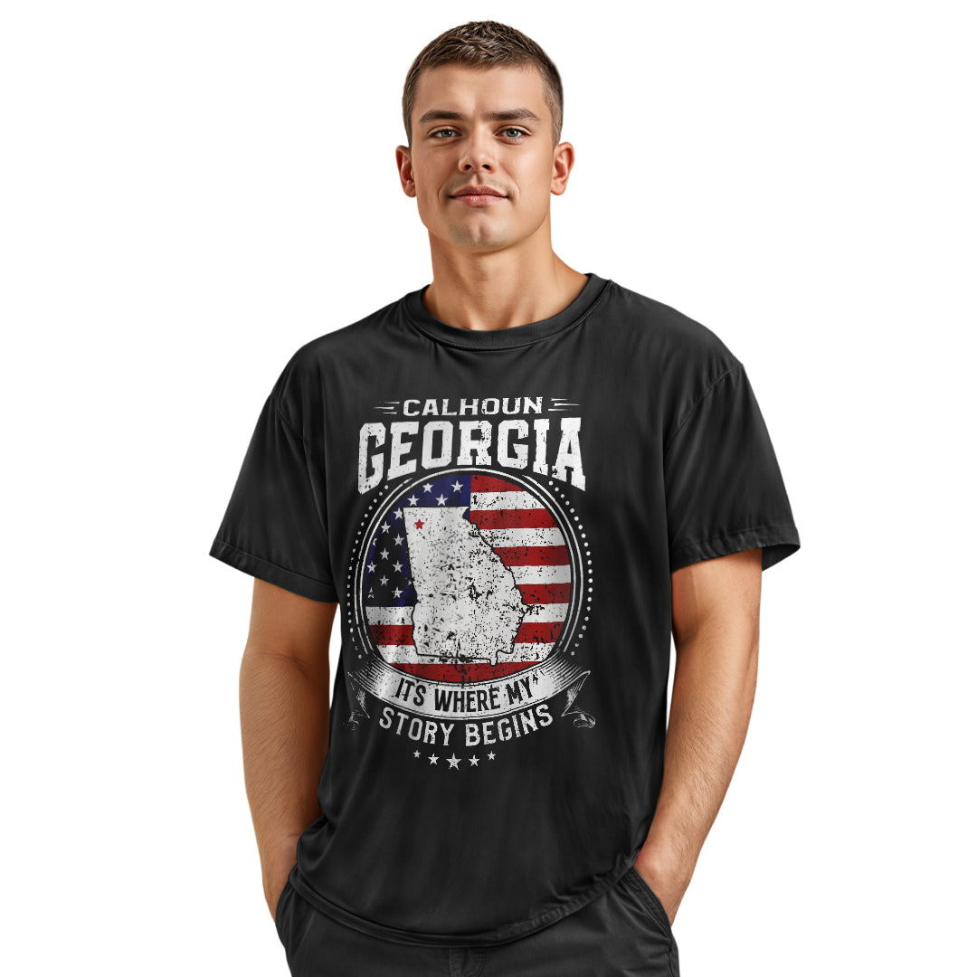 Calhoun Georgia Where My Story Begins Shirt