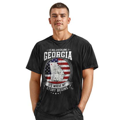 Calhoun Georgia Where My Story Begins Shirt