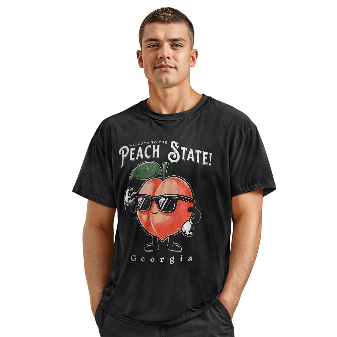 Welcome to Georgia Peach State Fun Shirt